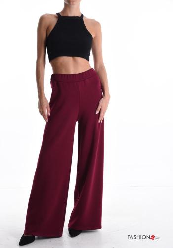 wide leg lange Hose mit gummizug - ph 5
