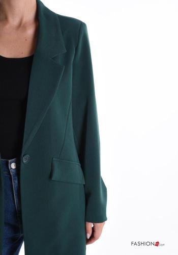 lange ärmel Blazer mit Knöpfen mit Futter - ph 4