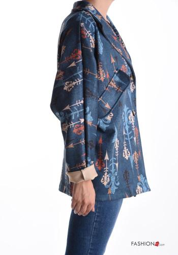 Veste manches longues à collet à boutons sans doublure - ph 3
