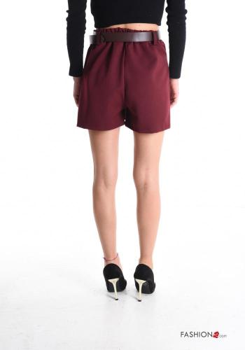 Gonna-Pantalone corto con cintura - ph 2
