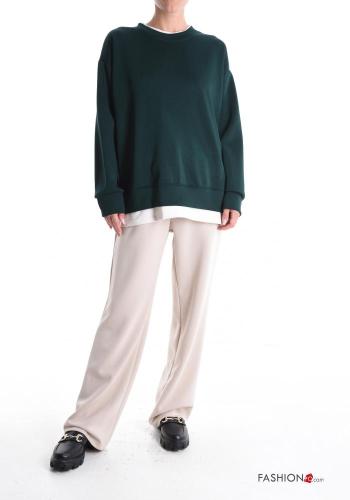 Sweatshirt manga comprida gola redonda - ph 5