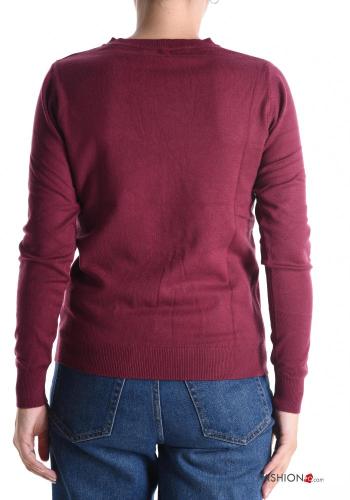 long sleeve Sweater with v-neck - ph 2