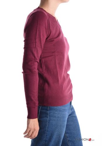 long sleeve Sweater with v-neck - ph 3