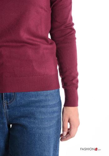 long sleeve Sweater with v-neck - ph 4