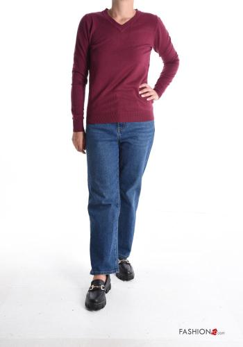 long sleeve Sweater with v-neck - ph 5