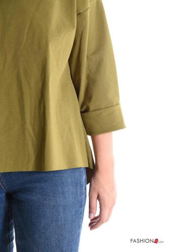 Blusa em Algodão manga comprida - ph 4