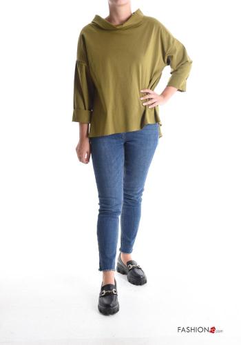 Blusa em Algodão manga comprida - ph 5