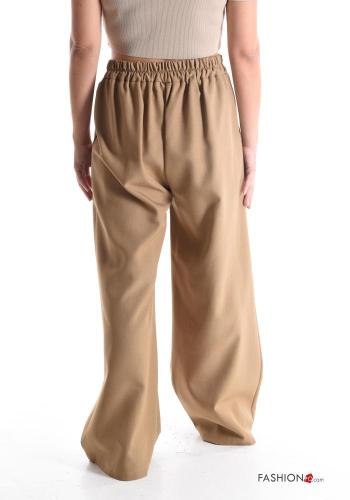 wide leg lange Hose mit gummizug - ph 2