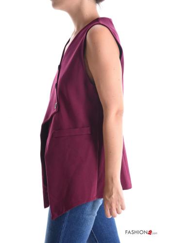 Colete assimétrico com botões - ph 3