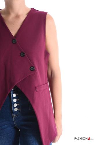 Colete assimétrico com botões - ph 4