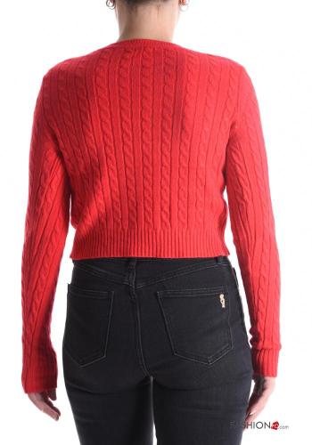 Maglione corto maniche lunghe girocollo - ph 2