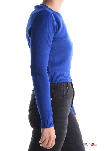 Maglione corto maniche lunghe girocollo - ph 3