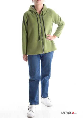 Felpa con zip con cappuccio - ph 5