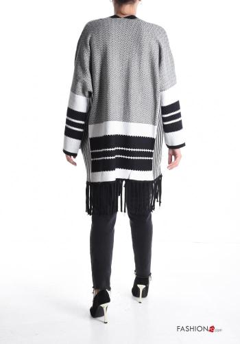 Geometric pattern Sweater with fringe - ph 2