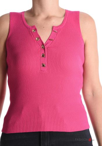 Ribbed sleeveless Top - ph 4