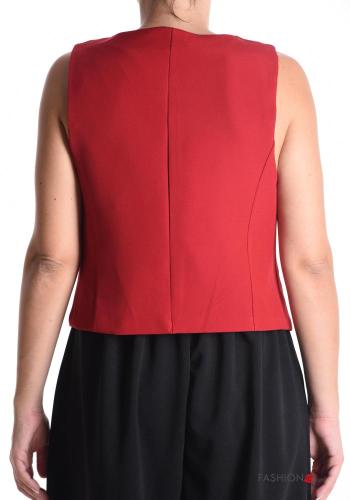 Colete com botões gola V - ph 2