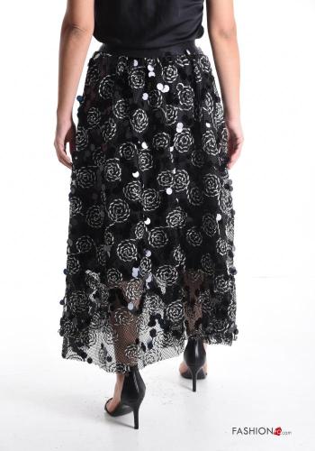 tulle Skirt with sequins with elastic - ph 2