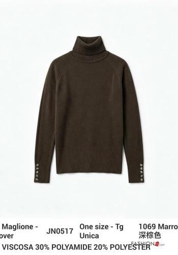 Rollneck with buttons - ph 3