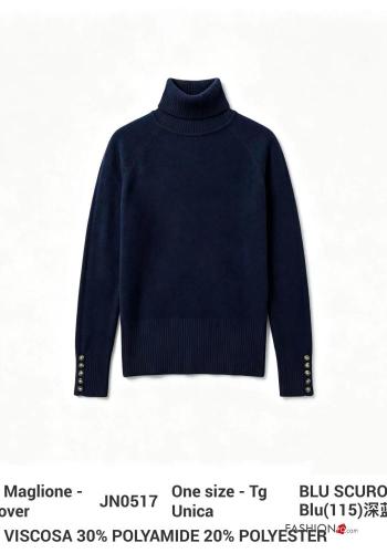 Rollneck with buttons - ph 6