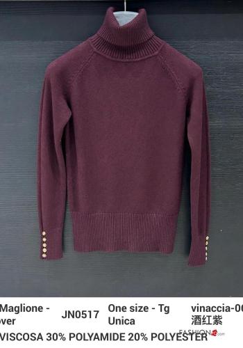 Rollneck with buttons - ph 10