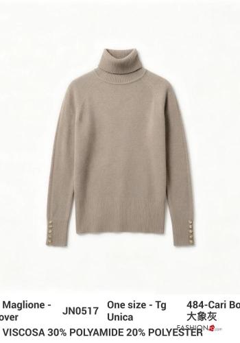 Rollneck with buttons - ph 12
