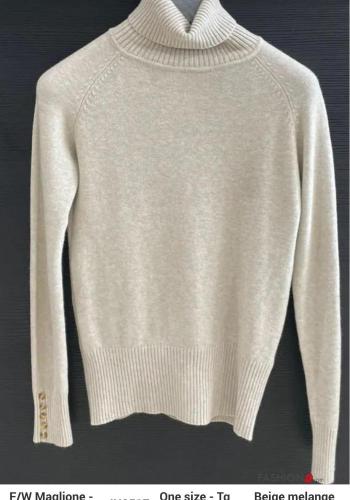 Rollneck with buttons - ph 13