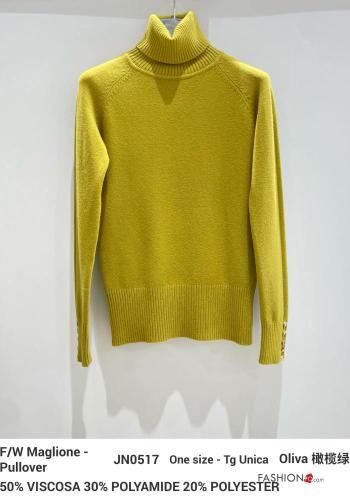 Rollneck with buttons - ph 16