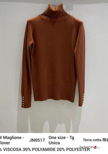 Rollneck with buttons - ph 17