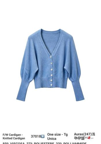 Cardigan scollo a V