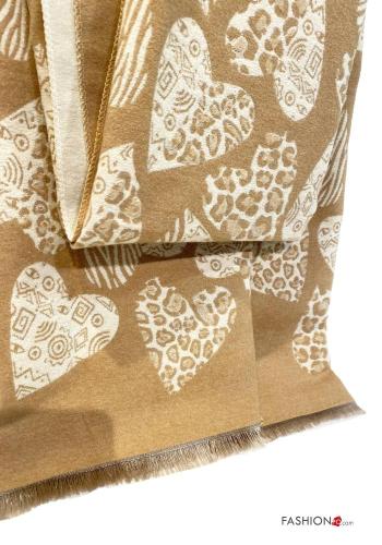 heart motif Scarf - ph 3