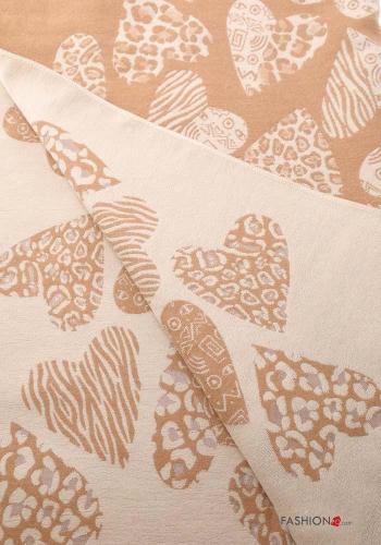 heart motif Scarf - ph 4