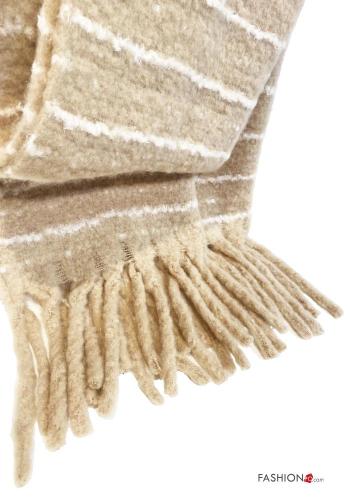 Sciarpa Fantasia righe con frange - ph 3