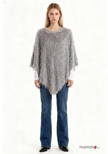 Poncho with fringe - ph 1