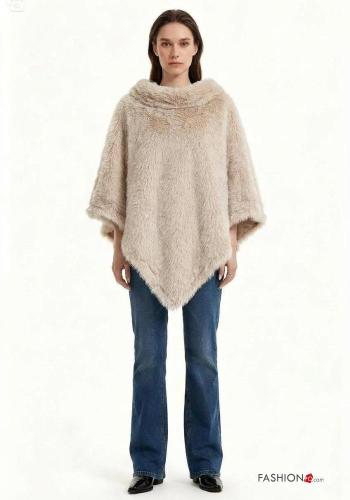 Poncho pelliccia sintetica - ph 2
