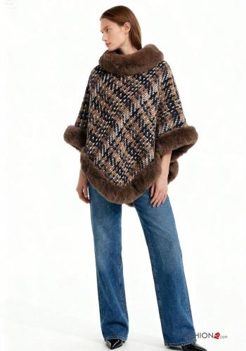 Poncho piel sintética - ph 1