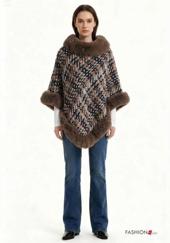 Poncho piel sintética - ph 2