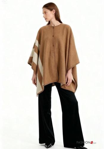 Striped Cape with buttons - ph 1