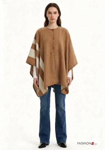 Striped Cape with buttons - ph 2