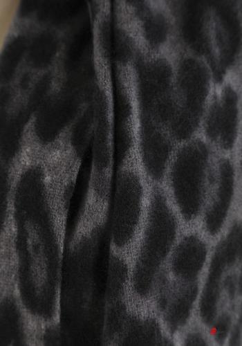 Sciarpa Fantasia animalier con frange - ph 4