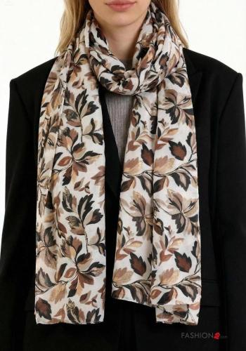 Leaf print Scarf - ph 2
