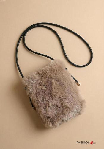 faux fur Shoulder bag - ph 2