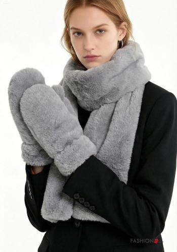 faux fur Gloves - ph 1