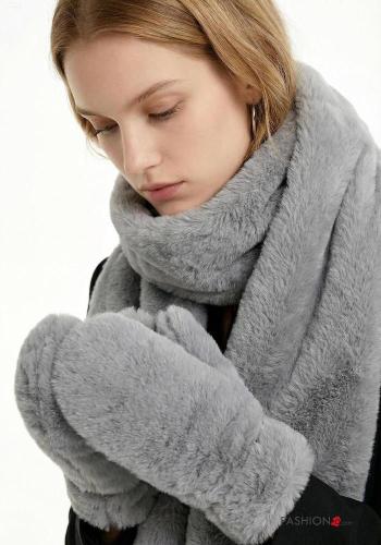 faux fur Gloves - ph 3