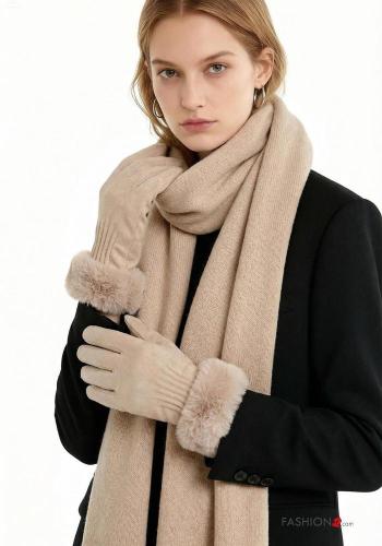 faux fur Gloves - ph 3