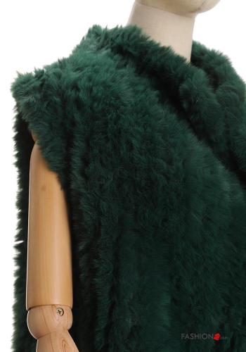 Kunstfell Weste mit Knöpfen - ph 4
