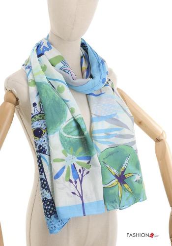 Patterned Cotton Scarf - ph 5