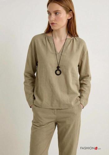 Camiseta de manga larga de Lino - ph 3