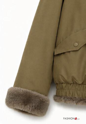 Ecological Fur Bomber Jacket - ph 9