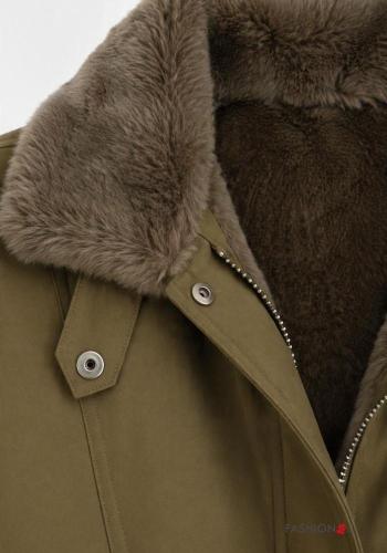 Ecological Fur Bomber Jacket - ph 10