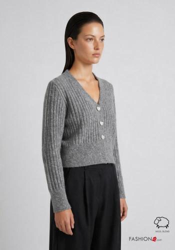 Strickjacke aus Wollmischung - ph 3